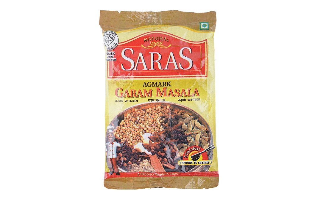Saras Agmark Garam Masala    Pack  100 grams
